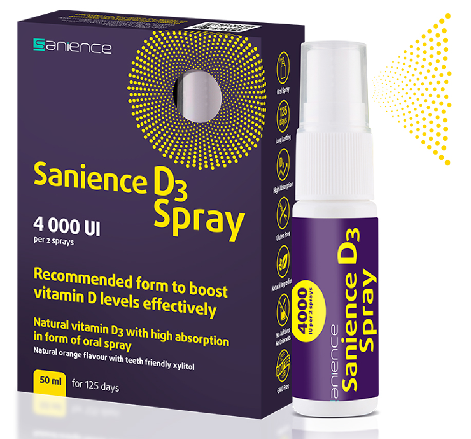 სანიენსი D3 სპრეი / Sanience D3 sprey