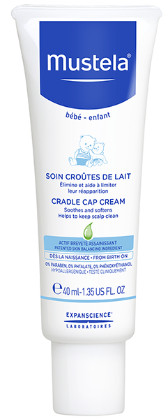 ფუფხების კრემი- მუსტელა / CRADLE CAP CREAM - MUSTELA