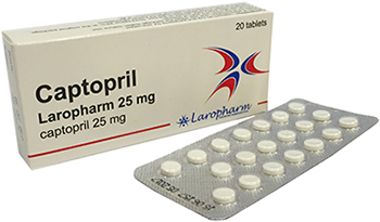 კაპტოპრილი ლაროფარმი / Captopril Laropharm