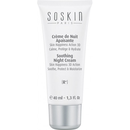 დამამშვიდებელი ღამის კრემი - სოსკინი / Soothing Concentrate Night Cream - Soskin