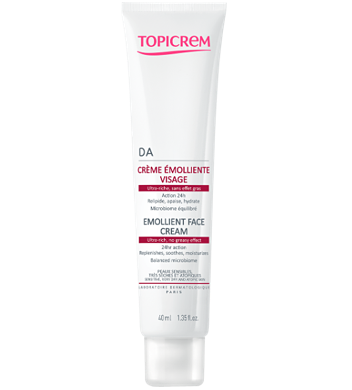 DA ატოპიური კანის სახის  კრემი - ტოპიკრემი / DA Emollent Face Cream -Topicream