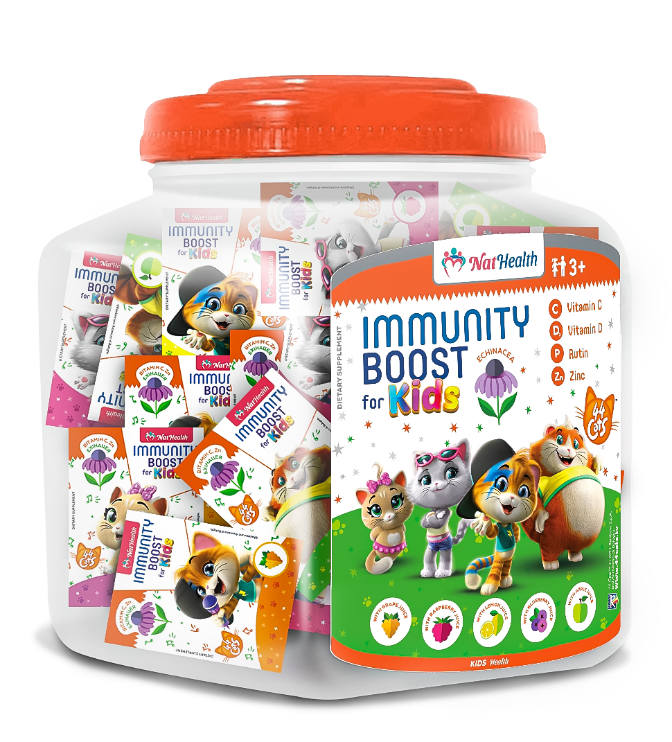 NatHealth იმუნითი ბუსტი / NatHealth IMMUNITY BOOST FOR KIDS