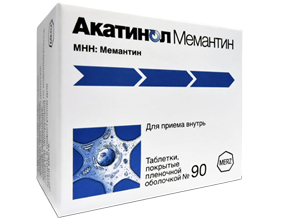 აკატინოლ მემანტინი / Akatinol Memantine