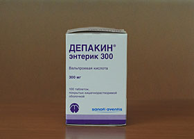 დეპაკინი 300 ენტერიკი / DEPAKINE 300 ENTERIC