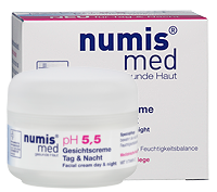 ნუმის მედი pH 5,5 სახის კრემი დღე და ღამე / numis® med pH 5,5 Facial Cream  day & night