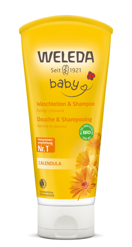 კალენდულას შამპუნი & ლოსიონი - ველედა / Calendula-Waschlotion & Shampoo